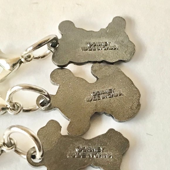 Vintage Disney Charm Lot Winnie Pooh Tigger Eeyore - Picture 13 of 14